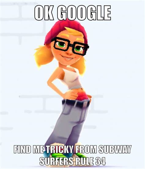 subway surfers r34|Rule 34 / tricky.